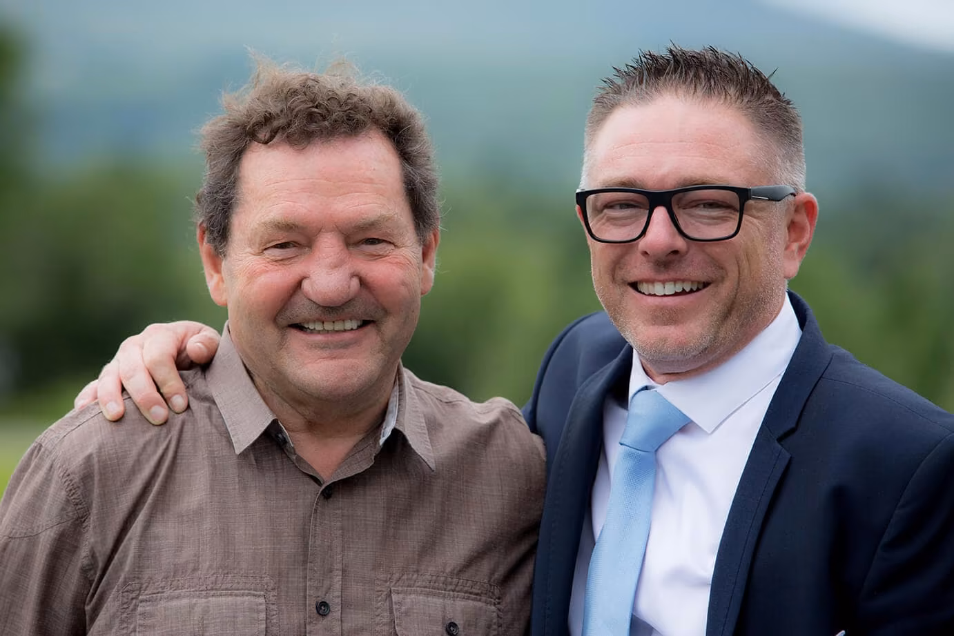 Robert Thibault et Frédéric Albert
